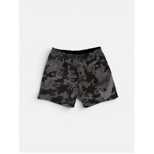 Ανδρική Αθλητική Βερμούδα Camo Γκρι